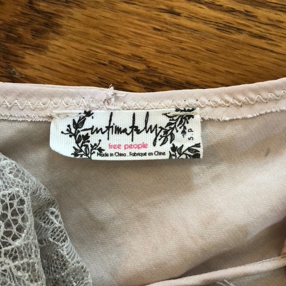 Free People Deep V lace tank - Picture 7 of 7